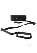 Sex And Mischief Leash And Collar - Black