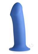 Squeeze-it Squeezable Thick Dildo - 6.9in - Blue