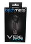 Bathmate Vibe Edge Rechargeable Silicone Bullet Vibrator - Black